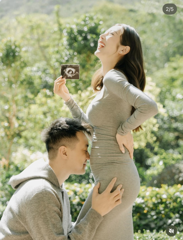 31歲女藝人情人節報喜懷孕成功！IG驚喜貼超聲波相：「要迎來小寶貝了」