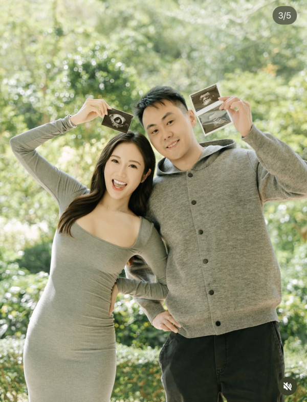 31歲女藝人情人節報喜懷孕成功！IG驚喜貼超聲波相：「要迎來小寶貝了」