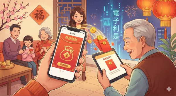 小心有毒whatsapp揮春假貼圖、電子利是 亂按隨時清空戶口 萬一外遊中伏4招自保 