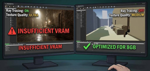 玩家成 AI「犧牲品」？顯示卡重回 8GB 時代 未來 5 年遊戲畫質或難突破