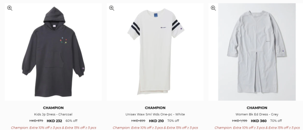 Champion開倉優惠劈價低至3折！倒數3日最平$90入手！精選多款男女裝折上折