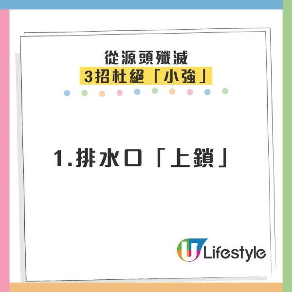 廚房極細排水孔驚見「小強」突破重圍！網民曬震撼畫面 靠1神器斬草除根