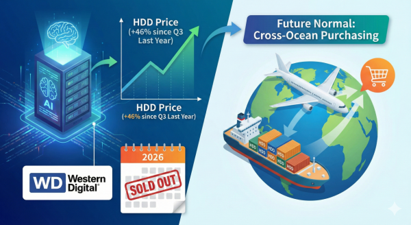 飛美國買硬碟更平？2026 硬碟加價潮殺到　扣除機票酒店都仲有淨！