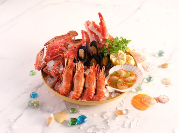 香港嘉里酒店「海洋珍饈盛宴」自助晚餐  每位送海鮮拼盤／任食逾30款海鮮美食
