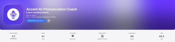 英語口語App終生版突發限免 逐字修正口音、模擬面試對話【即慳 $1,564】