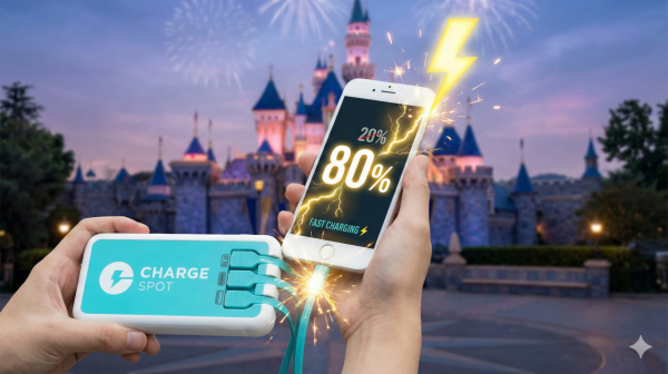 CHARGESPOT 終於有快充！加大電量兼唔加價　率先進駐迪士尼樂園