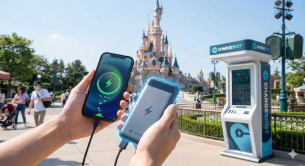 CHARGESPOT 終於有快充！加大電量兼唔加價　率先進駐迪士尼樂園