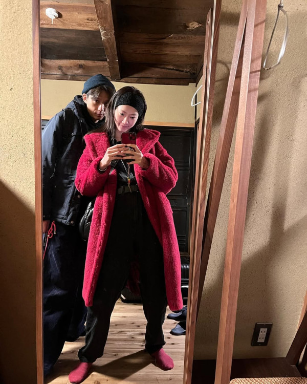 廖子妤盧鎮業低調拍拖被野生捕獲！激罕慶生放閃私下相處曝光甜到漏