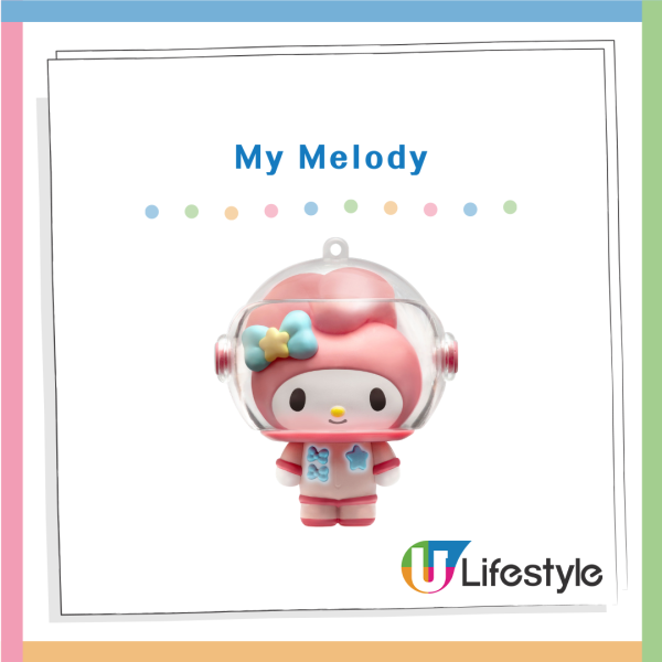 八達通最新聯乘Sanrio夜光3D配飾登場!太空系列3大人氣角色!附優先預訂日期、售價詳情