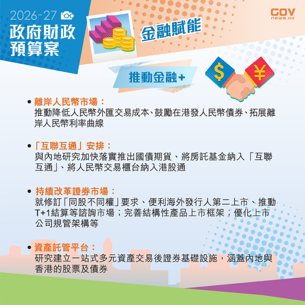 財政預算案2026懶人包（圖片來源︰FB@添馬台 Tamar Talk）