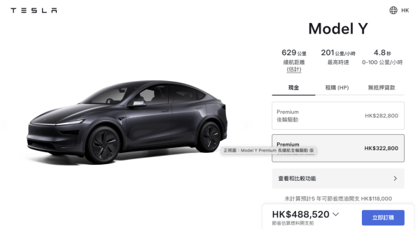 財政預算案2026｜電動車「一換一」寬減將成絕唱 呢日期後買 Tesla 或貴逾 XX 萬 專家：呢部分電動車受影響最大