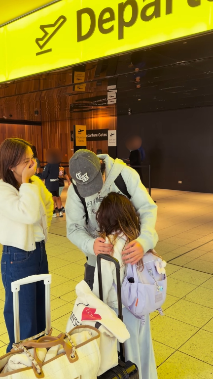 謝安琪爆喊送別大仔澳洲留學！畫面極洋蔥！張繼聰撰千字文流露父愛惹共鳴