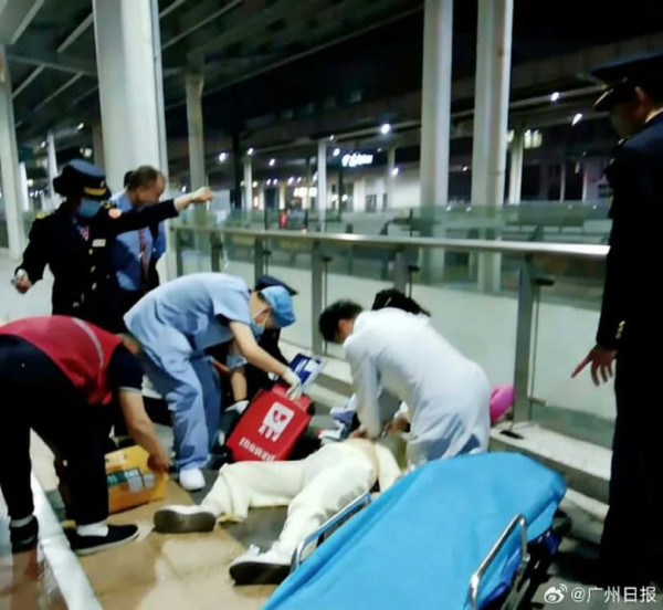 圖片來源:微博 @廣州日報 圖片來源:微博 @廣州日報