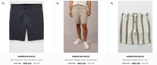 American Eagle開倉低至4折！最後3日 $114起入手上衣/短褲/牛仔褲/Cap帽