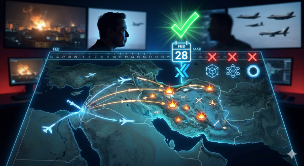 AI 神預言？精準預測 2 月 28 日美以襲伊朗！外媒實測四大 AI 模型預測戰爭時間