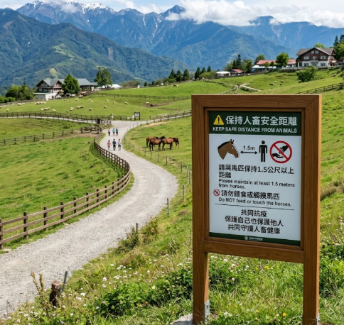 台灣親子遊清境農場餵馬 2歲童右耳被馬咬缺耳肉 家長終勝訴獲賠17萬