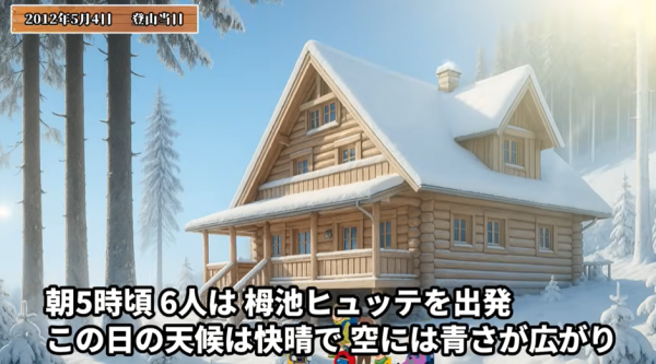 圖片來源：youtube @山から学ぶ命の記録【山岳遭難解説】