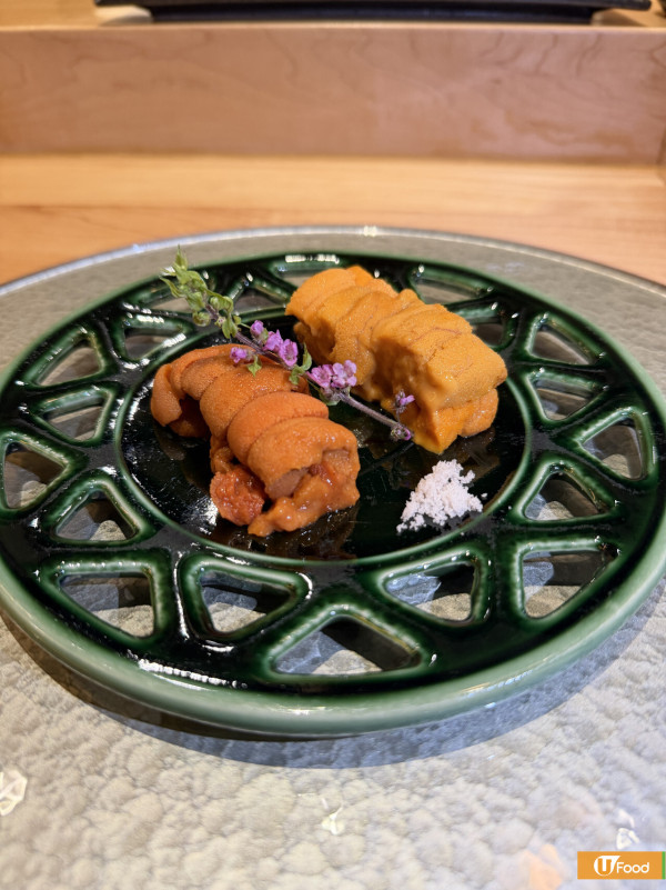 銅鑼灣海膽主題Omakase！日本時令馬糞海膽盛宴/極上海膽二味/海膽天婦羅