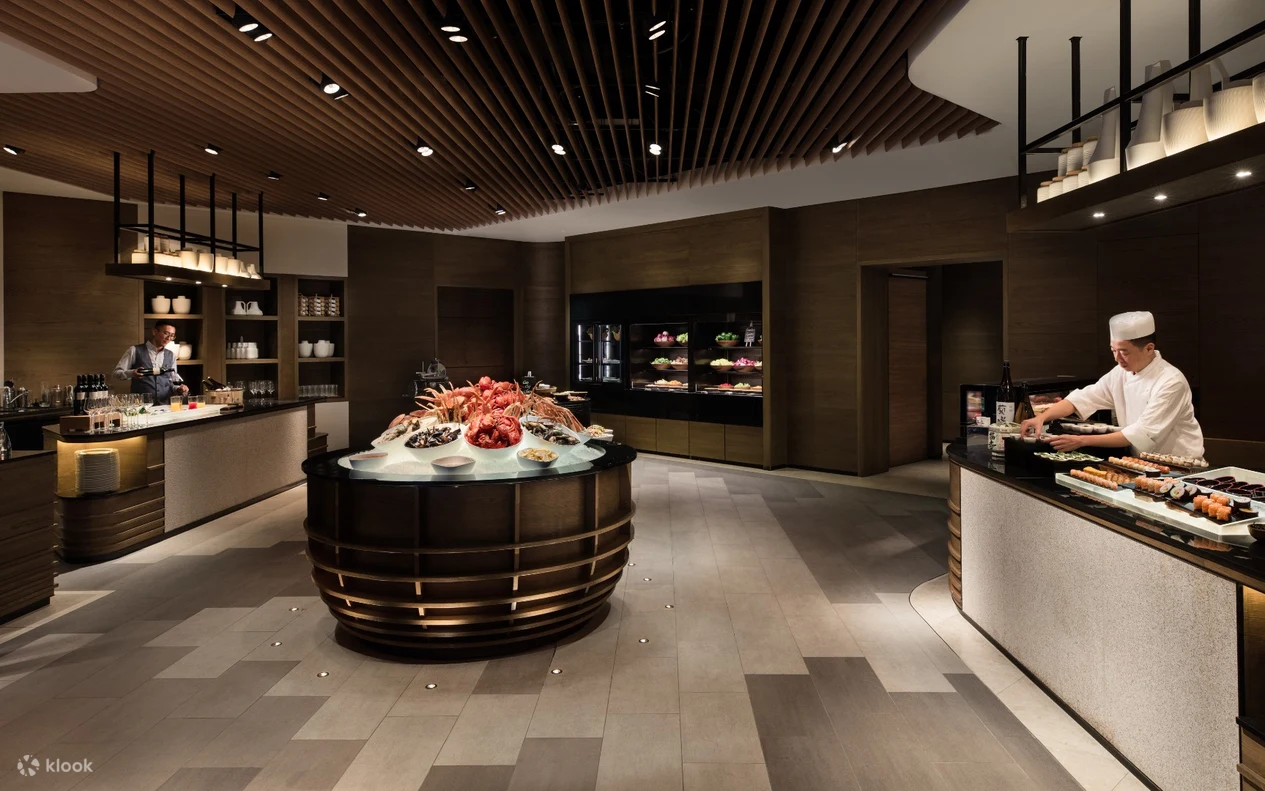 海洋公園萬豪酒店自助餐買一送一！3.5小時任食雪場蟹腳/波士頓龍蝦/炒辣蟹/斧頭扒！