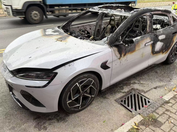 屯門公路 BYD 焚毀猛火燒通頂 官方發初步調查及回應 元兇是它！？