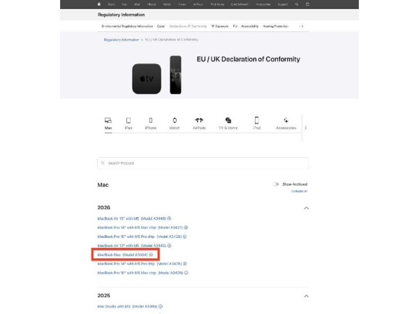 Apple 平價 MacBook Neo 意外現身官網？勢成 Apple Experience 特別活動主角