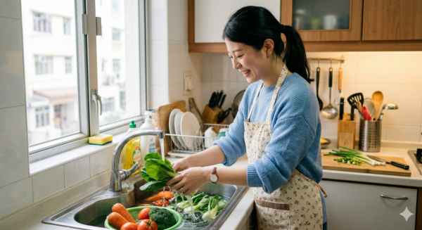 洗菜誤區｜鹽水洗菜愈洗愈毒？醫生拆解謬誤：這3種清洗法是農藥催化劑！附洗菜黃金三部曲