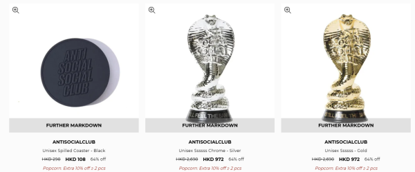 名牌潮牌開倉低至25折！一連4日 HUF／Vans／Puma／SUPREME$49起！15大品牌優惠一文睇