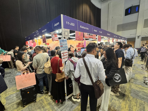 參展商透露熱賣類型。（圖片來源：Threads@kasumi.blair_）