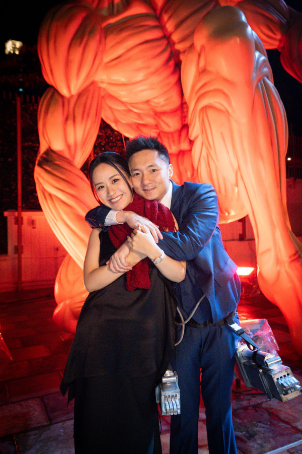 鍾培生宣布求婚成功娶莊雅婷!化身戰士「吊威也」從天而降:照顧你一生一世