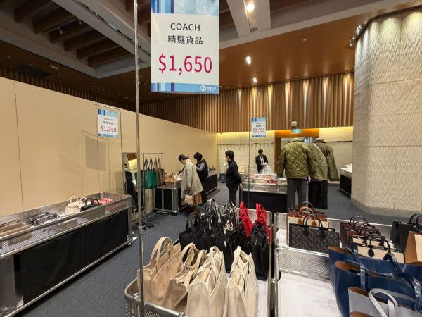 現場直擊 | 銅鑼灣COACH開倉低至3折！$380起買手袋/銀包/服飾/鞋款！編輯推介必買經典手袋款