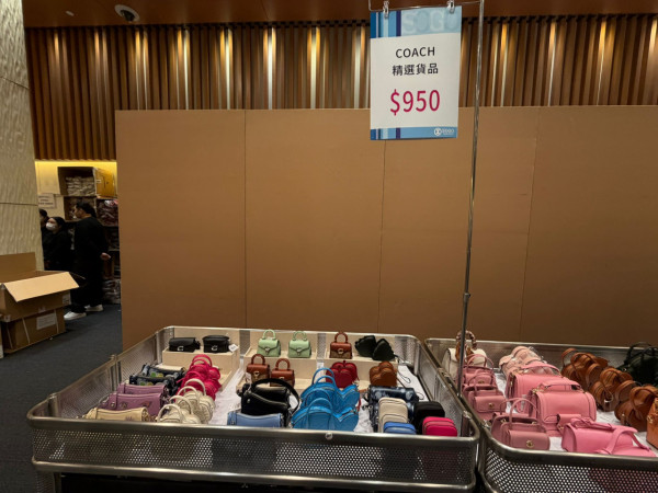 現場直擊 | 銅鑼灣COACH開倉低至3折！$380起買手袋/銀包/服飾/鞋款！編輯推介必買經典手袋款