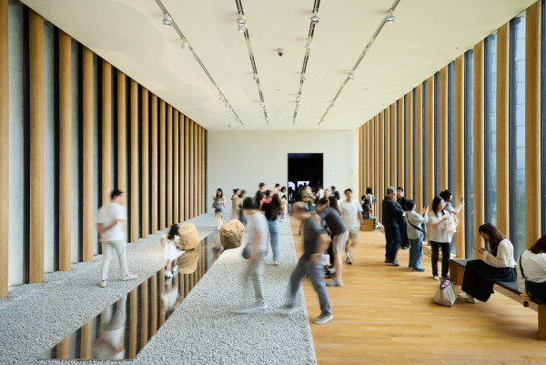 M+免費日爆亂象！展區慘變IKEA任攤玩手機 睇展時間淥杯麵都唔夠 網民嘲：行為藝術