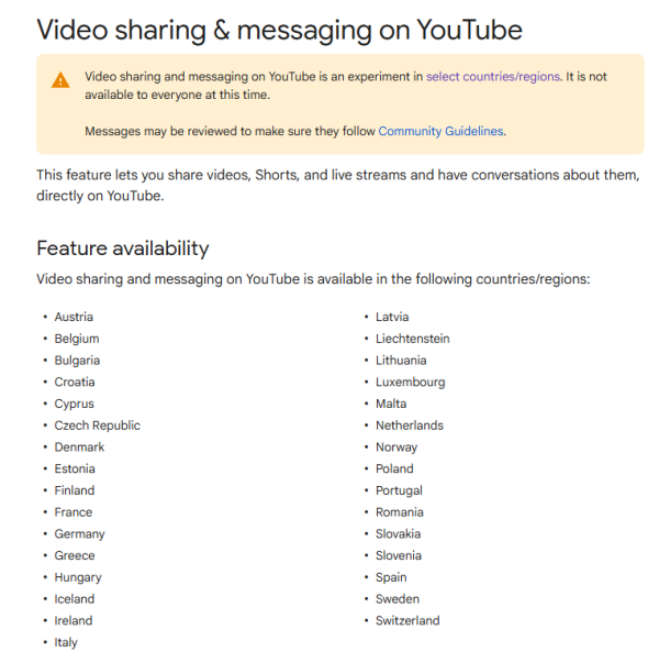 YouTube突發更新！重推「私訊」聊天功能竟限18歲以上用戶 分享片不用複製連結