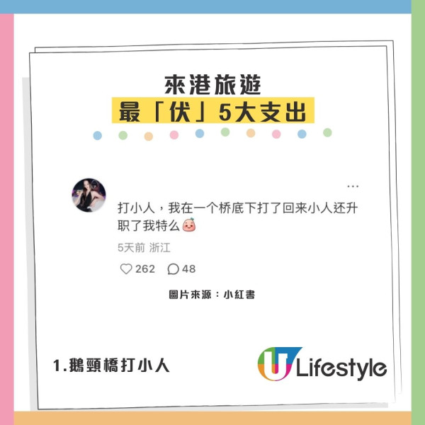 小紅書列香港5大「水魚消費」！打小人對家竟升職 港人共鳴：第1位最受氣