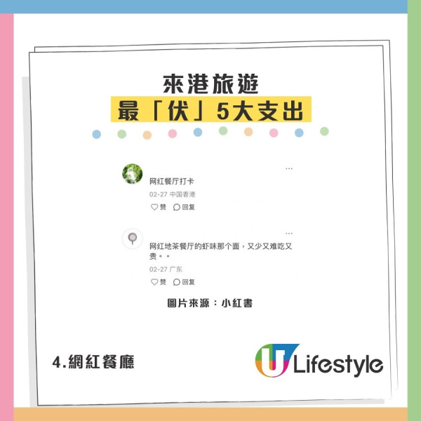 小紅書熱議5大「水魚景點與消費」!內地客深度遊仲識玩過港人?網民盤點「最無謂支出」港人有共鳴
