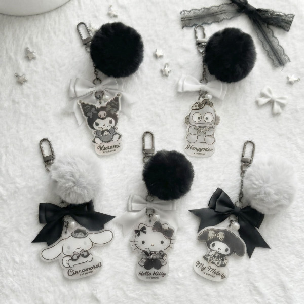 7-Eleven全新Sanrio黑白系列！Hello Kitty／Kuromi／My Melody精品$89起！同場加映Snoopy迷你相機盲盒