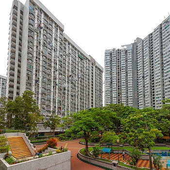 街坊力讚朗屏邨優點多。圖片來源：房屋處