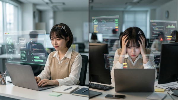 職場新病症「AI 腦霧」 同時使用多個 AI 效率即急跌　盤點十大高危工種