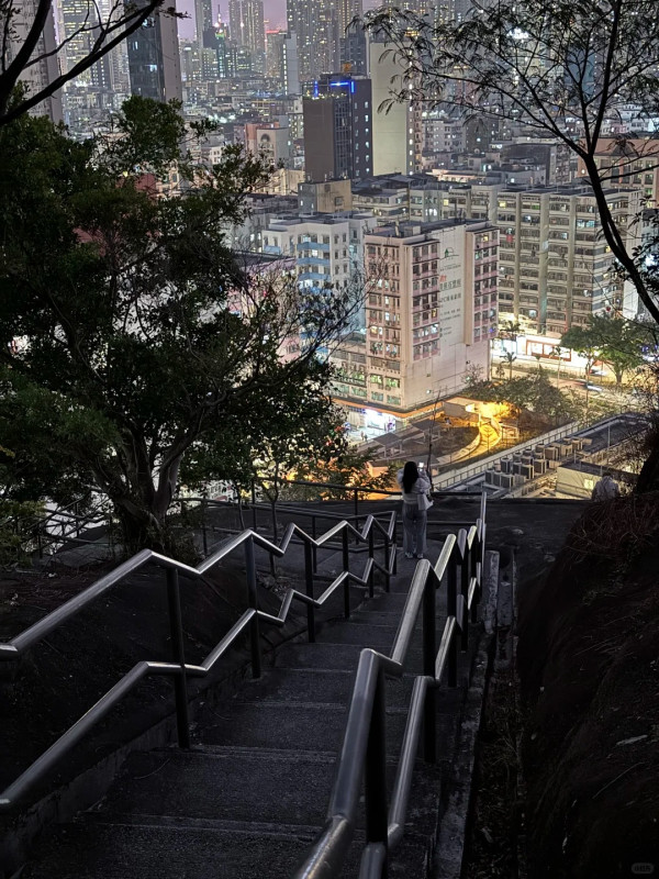 深水埗「天空之城」15分鐘極速登頂！零體能著平底鞋 輕鬆睇270度夜景