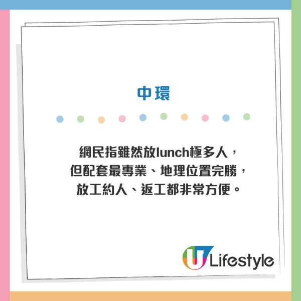 港人嚴選「最正返工地區」！1區擊敗中環封世一 網民點名地獄區：搬去即辭職
