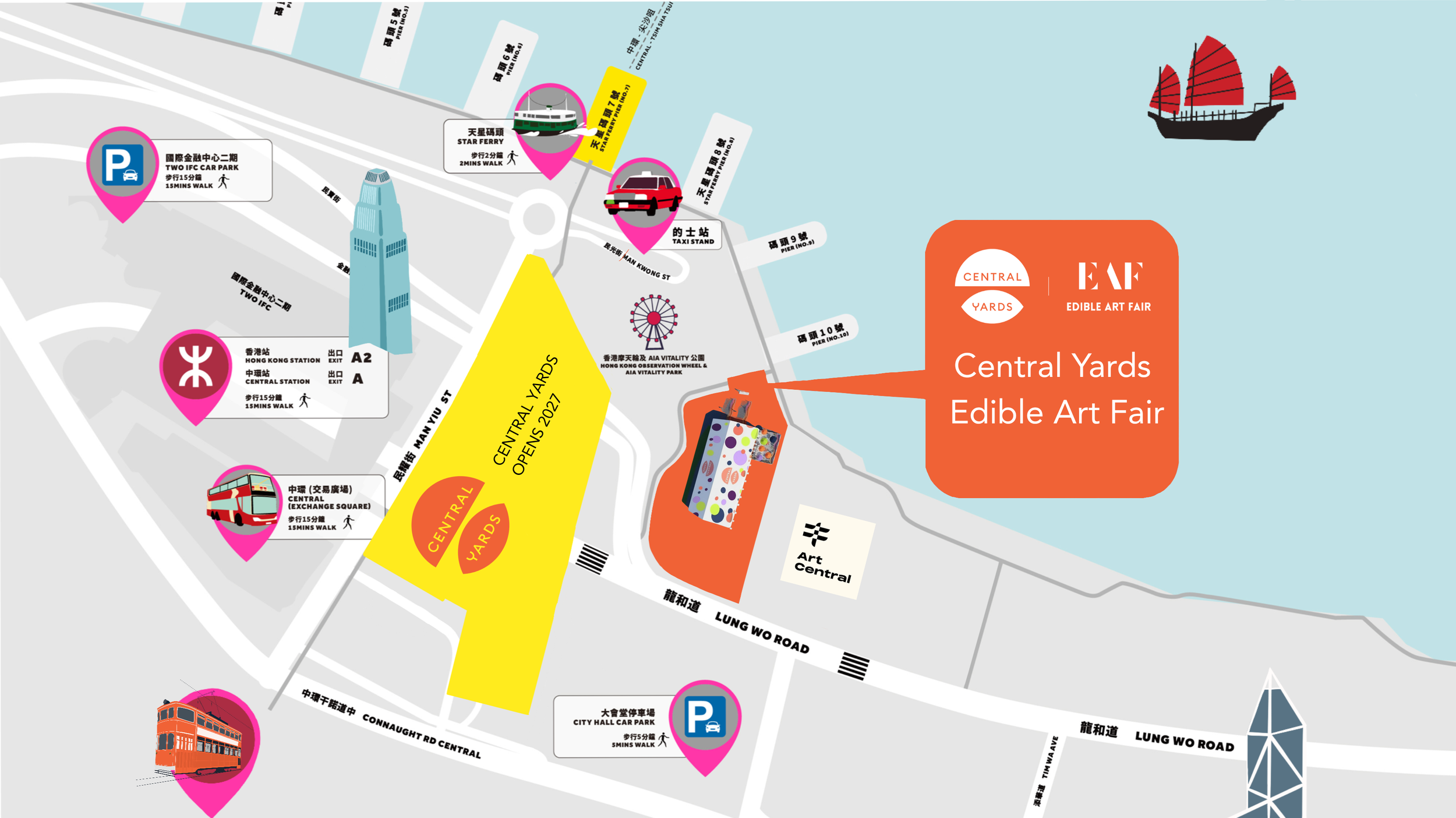 藝術三月2026︰Central Yards 中環藝嚐展 2026（圖片來源︰Central Yards）
