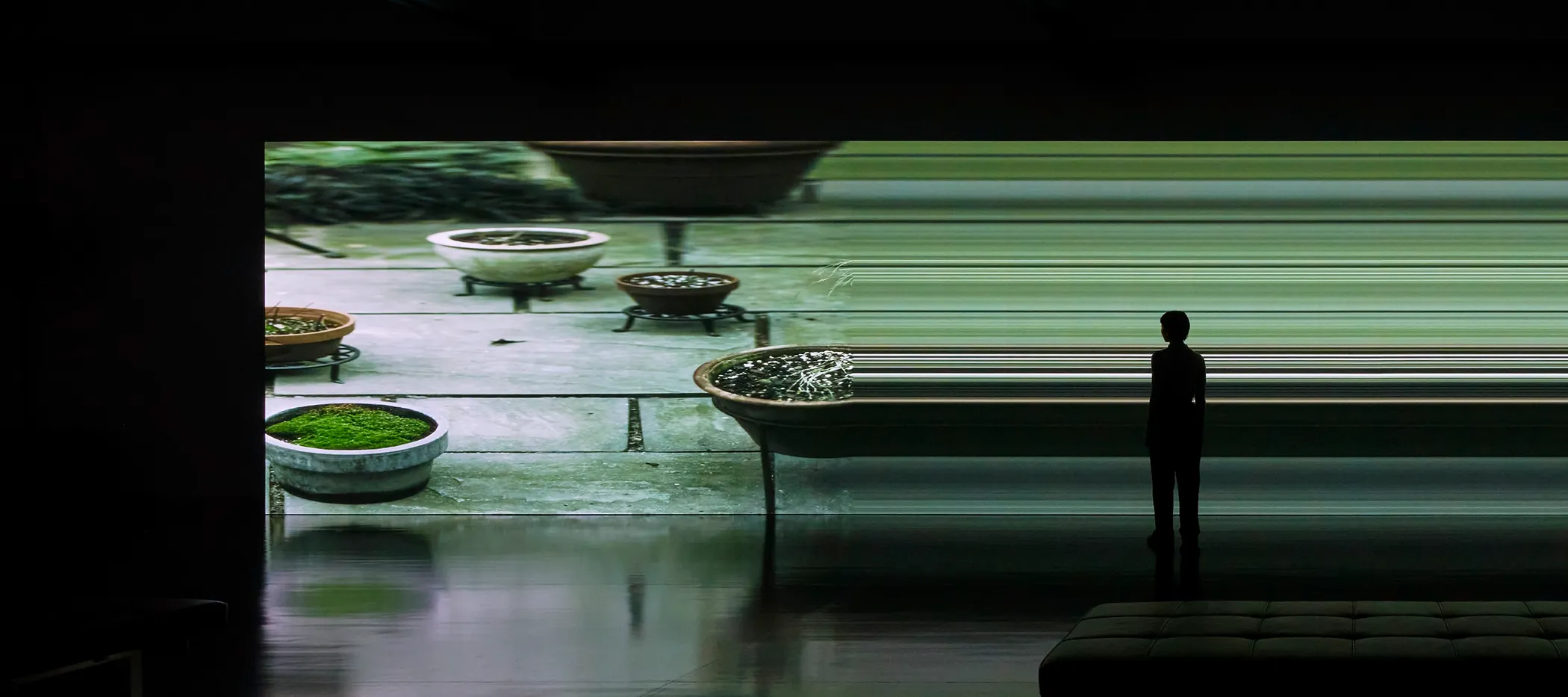 藝術三月2026︰坂本龍一「觀音．聽時」（圖片來源︰M+）