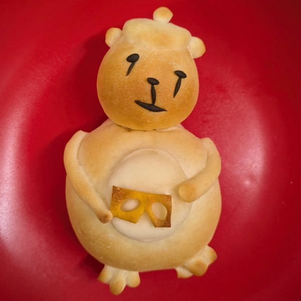 博多最萌伴手禮!櫛田神社散策必訪麵包店Pettan 仁和加面具明太子麵包開門1小時即完售