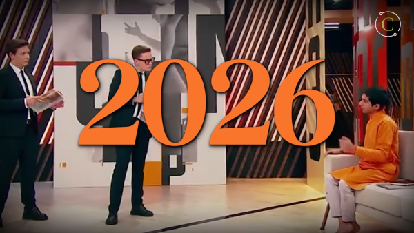 印度神童預測2026年將會發生更大的衝突。圖片來源：YT@Abhigya Anand | Praajna Jyotisha