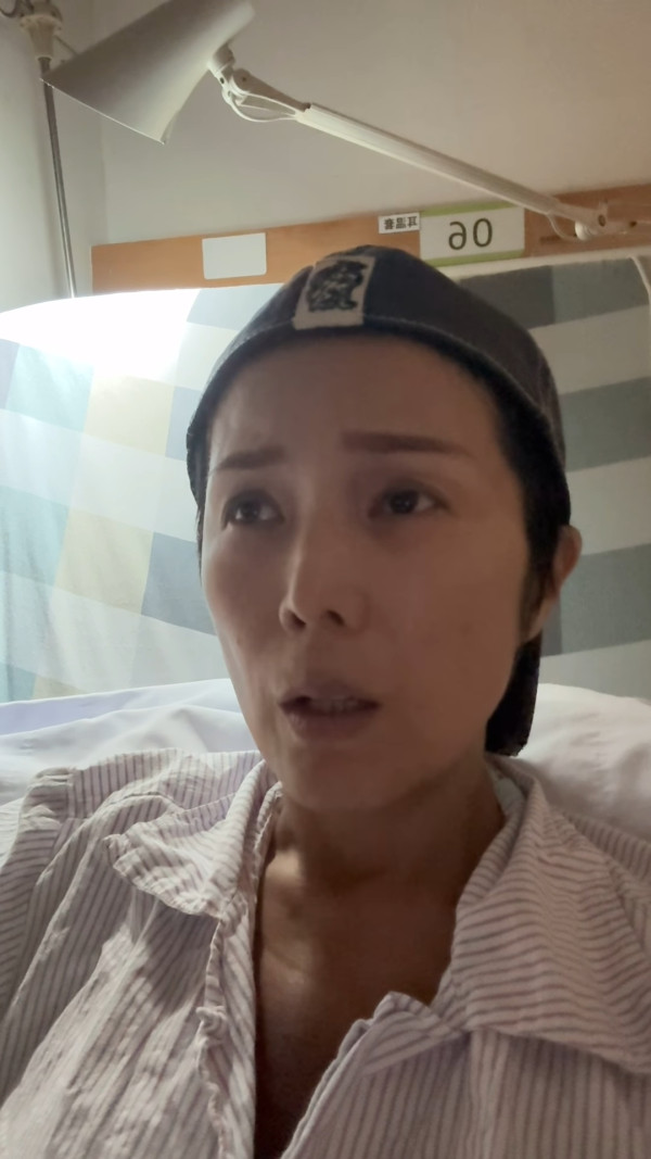 51歲吳文忻末期乳癌擴散上腦崩潰痛哭 北上深圳化療嘆剩四分一命