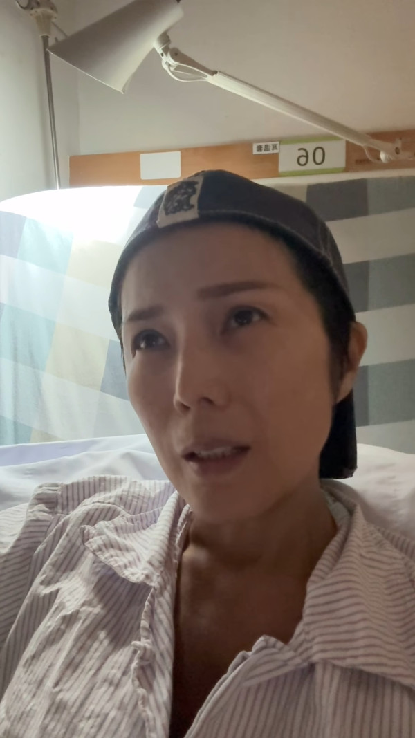 51歲吳文忻末期乳癌擴散上腦崩潰痛哭 北上深圳化療嘆剩四分一命