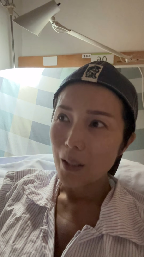 51歲吳文忻末期乳癌擴散上腦崩潰痛哭 北上深圳化療嘆剩四分一命