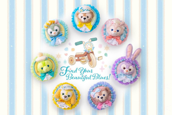 東京迪士尼樂園2026｜Duffy & Friends最新「粉藍系列」登場！慶祝25周年限定周邊、Duffy甜品4月開賣 