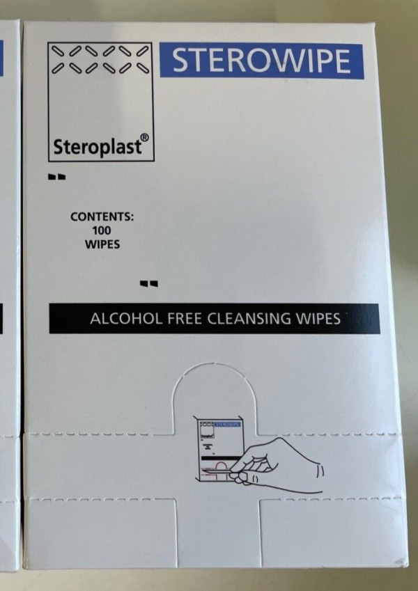 有毒濕紙巾名單︰Steroplast Sterowipe Alcohol Free Cleansing Wipes（圖片來源︰UKHSA）