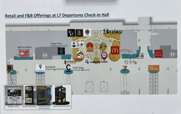 香港機場T2餐廳名單流出！三哥/Jollibee進駐超貼地 網民集氣求1店開24小時